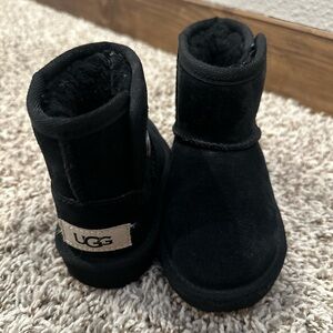 UGG Kids Classic Black Boots